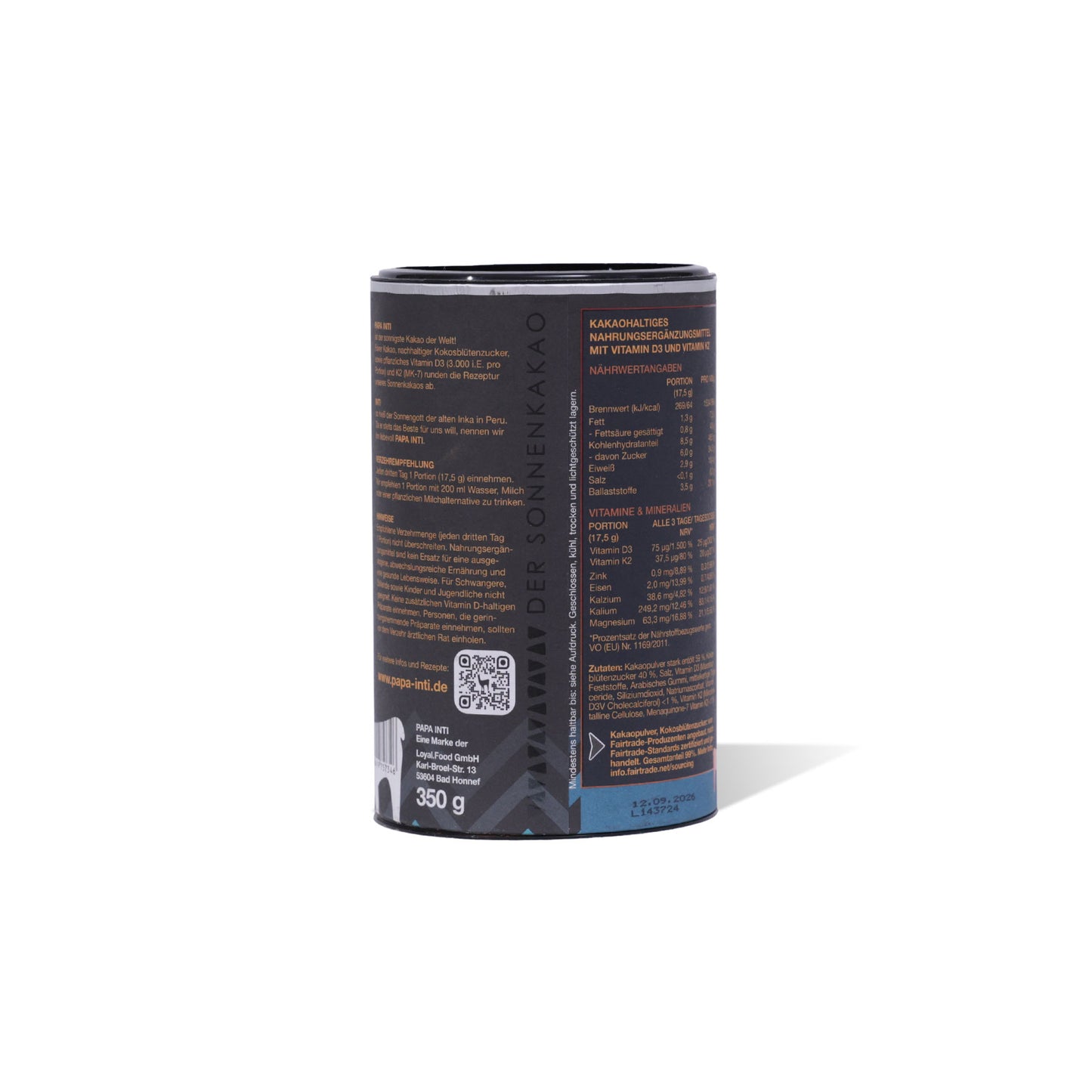 PAPA INTI | Fairtrade Kakao – 350g